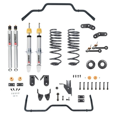 Belltech Lowering Kits for 2019-2025 1500 - 1061SPS Kit, Struts, 1-3 in. Front, 3-4 in. Rear, Ram, 1500, Kit