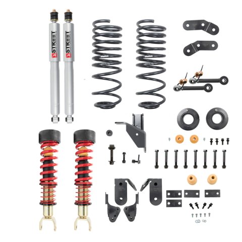 Belltech Lowering Kits 1063SPC Kit, Coilovers/Coil Springs, 1-3 in. Front, 4-5 in. Rear, Ram, 1500, Kit