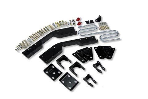 Belltech Rear Flip Kits 6634 Kit, 7.0 in. Drop, Steel, Black Powdercoated, Chevy, GMC, Suburban 1500, Kit