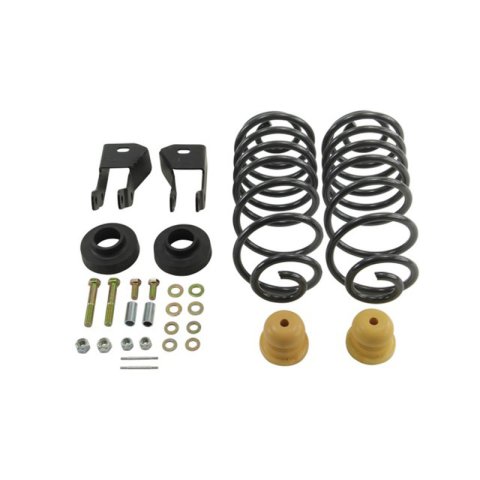 Belltech Pro Coil Lowering Spring Kits 34324 Springs, Rear, Silver Powdercoated, Chevy, GMC, Kit