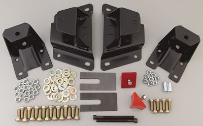 Belltech Hanger Kits 6635 Kit, 2.00 in. drop, Rear, GM Suburban, Kit ;