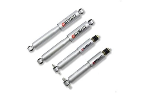 Belltech Street Performance Shock Kits 9530 Shocks and Struts, Kits, Lowered Ride Height, 4.00-7.00 in. Lowered Range, Front and Rear, Chevrolet, GMC, Set of 4