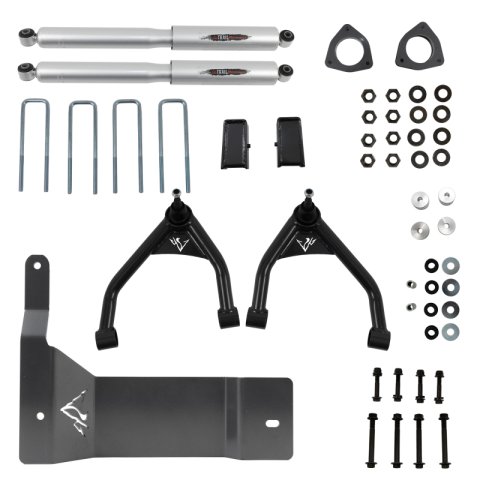 Belltech Lift Kits 150206BK Kit, Chevy, GMC, Extended Cab, Crew, 4WD, 4 in., Kit