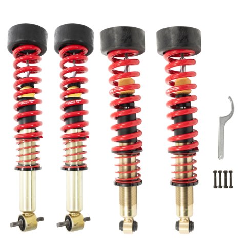 Belltech Leveling Kits 150222TPC Kit, 0-2.5 in. Front/0-2 in. Rear, 4WD/RWD, Trail Performance Coilovers, Chevy, GMC, Kit