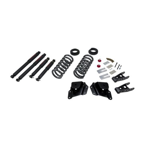 Belltech Lowering Kits with Nitro Drop 2 Shock Absorbers 663ND Kit, in. Front, 3 in. Rear, Chevy, GMC, Pickup, RWD, Kit