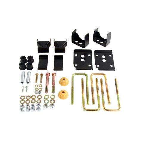 Belltech Rear Flip Kits 6446 Kit, 5.5 in. Drop, Steel, Black Powdercoated, Ford, Pickup, Kit