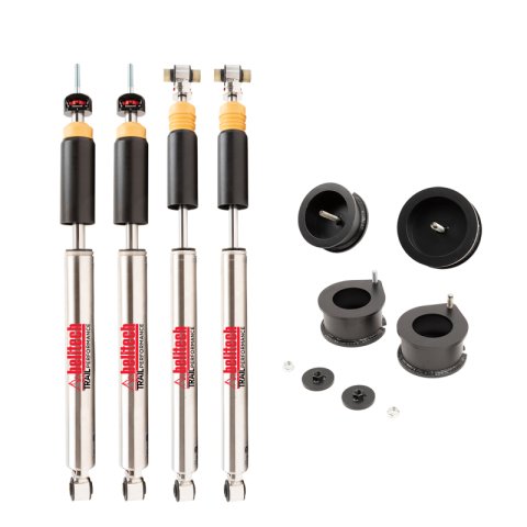 Belltech Trail Performance Handling PLUS Kits 1032HKP Suspension Lift Kit, PLUS, Spacer/Spacer, 2.5 in. Front, 2 in. Rear, Jeep, Kit