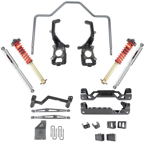 Belltech Suspension Lift Kits for 2015-2020 F-150 - 152501HK Kit, 6-7 in., 4WD, Trail Performance Coilovers, Sway Bar, Ford, F-150, Kit