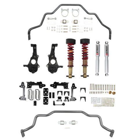 Belltech Performance Handling Kits 1041HK Suspension Package, Handling, Front/Rear, Drop, Chevy, GMC, Kit