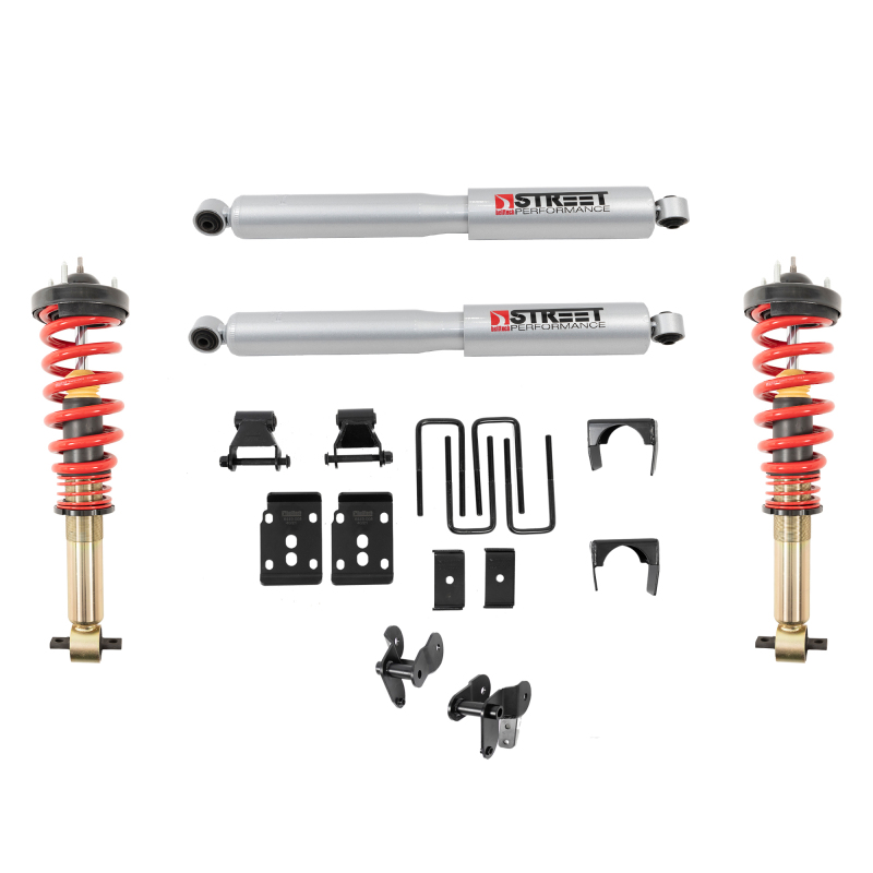 Belltech Lowering Kits 1054SPC Kit, Coilovers/Flip Kit, 1-3.5 in. Front, 5.5 in. Rear, Ford, F-150, Kit
