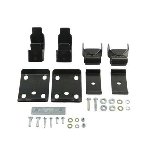 Belltech Rear Flip Kits 6522 Kit, 7.0 in. Drop, Steel, Black Powdercoated, Chevy, GMC, Silverado 1500, Sierra 1500, Standard Cab, Kit