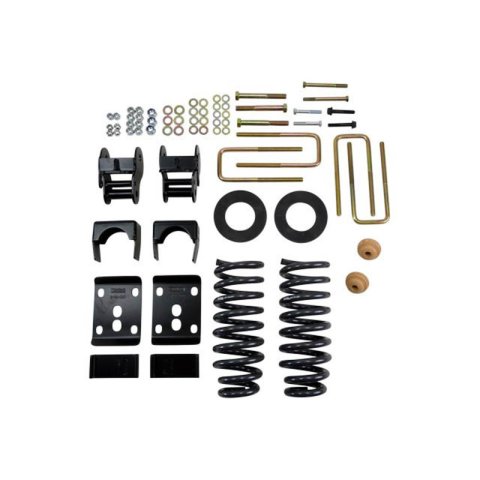 Belltech Lowering Kits 981 Kit, Coil Springs, Flip Kit, 2-3 in. Front, 4 in. Rear, Extended Cab, Ford, Kit