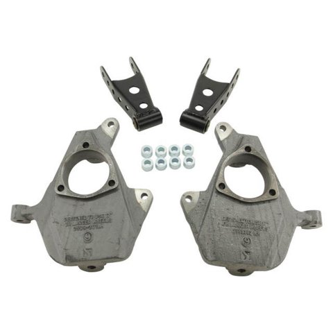 Belltech Lowering Kits 995 Kit, 2 in. Front, 4 in. Rear, Chevy, Pickup, Extended/Crew Cab, RWD, Kit