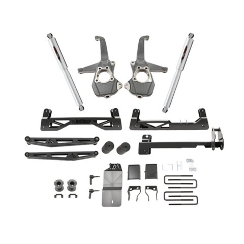 Belltech Lift Kits 150210BK Suspension Kit, Steering Knuckle/Leaf Spring Block, 6 in., Chevy, GMC, Kit