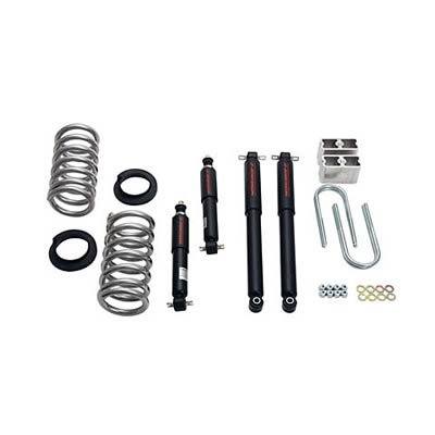 Belltech Lowering Kits with Nitro Drop 2 Shock Absorbers 650ND Kit, in. Front, 3 in. Rear, Chevy, Pickup, RWD, Kit