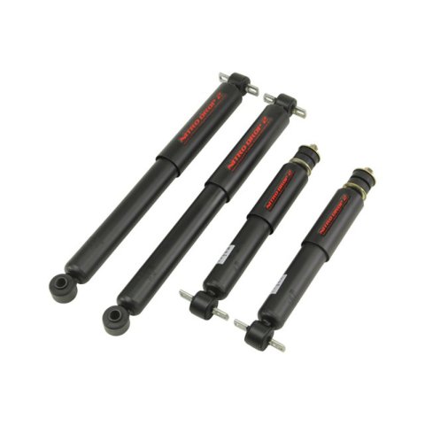Belltech Nitro Drop 2 Shock Kits 9114 Shocks, 2, Twin Tube, Gas Charged, Dodge, Set of 4
