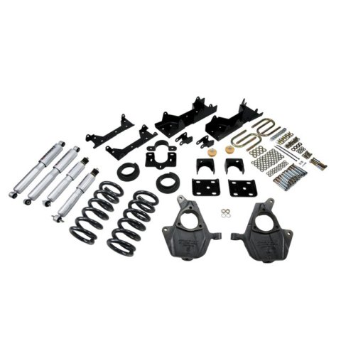 Belltech Lowering Kits with Street Performance Shock Absorbers 671SP Kit WITH SP SHOCKS 01-06 (and 07 Classic) 1/2 Ton Silverado/Sierra Extended cab only 4-5"/6" drop