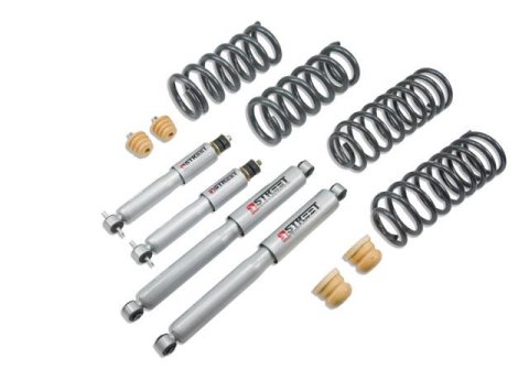 Belltech Lowering Kits with Street Performance Shock Absorbers 964SP Kit, Springs, Shocks, Dodge, 2 in. Front, 4 in. Rear, Standard Cab, Drop, Kit