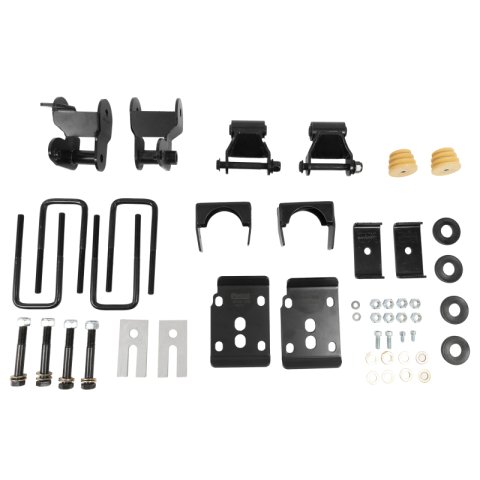 Belltech Rear Flip Kits 6451 Kit, Steel, Black Powdercoated, 4.5-5.5 in. Drop, Ford, F-150, Kit