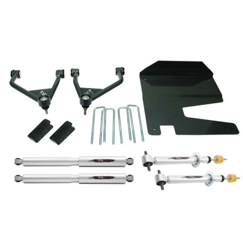 Belltech Lift Kits 150212TP Suspension Kit, Strut Kit/Leaf Spring Block, 4 in. Lift, Chevy, GMC, Kit