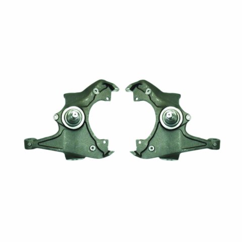 Belltech Front Spindles 3700 Spindles, Ductile Iron, 3 in. Drop, Chevy, GMC, Pickup, Pair