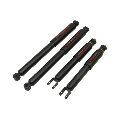 Belltech ND2 OEM Shock Kits OE9214 Shocks and Struts, Shocks, Stock Ride Height, Twin-tube, Gas-charged, Front and Rear, for Nissan, Set of 4