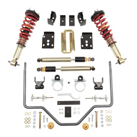 Belltech Performance Handling PLUS Kits 1000HKP Suspension Package, PLUS, Front/Rear, Drop, Ford, Kit