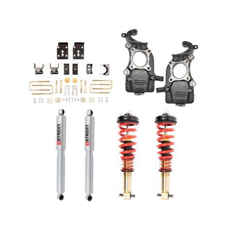 Belltech Lowering Kits 1051SPC Kit, Coilovers/Flip Kit, 3-5.5 in. Front, 6.5 in. Rear, Ford, F-150, Kit