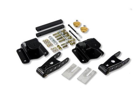 Belltech Rear Shackle Kits 6584 Hangers, 4 in. Drop, 2.5 in. Wide Spring, Dodge, Pickup, Kit