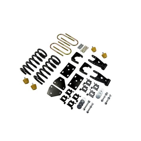 Belltech Lowering Kits 811 Kit, 2 in. Front, 5 in. Rear, Dodge, Pickup, RWD, Kit
