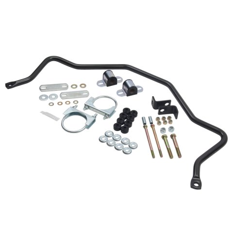 Belltech Muscle Car Anti-Sway Bars 5568 Sway Bar, Rear, Solid, Steel, Black Powdercoated, 7/8 in. Diameter, Buick, Chevy, Oldsmobile, Pontiac, Kit