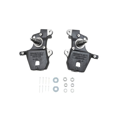 Belltech Front Spindles 2350 Spindles, Ductile Iron, 2 in. Drop, Ford, Pair