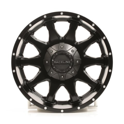 Raceline Wheels 930B Shift Matte Black 18x9 Wheel, Shift, Aluminum, Black, Matte, 6 x 5 1/2 in. Bolt Circle, 4.50 in. Backspace, Each