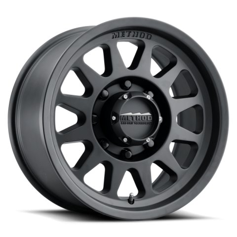 Method Race Wheels MR70479080518H Wheel, MR704 HD Bead Grip, 17x9, +18mm Offset, 8x6.5, 130.81mm Centerbore, Matte Black