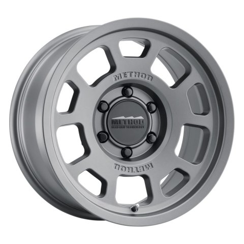 Method Race Wheels MR70578560800 Wheel, MR705 Bead Grip, 17x8.5, 0mm Offset, 6x5.5, 106.25mm Centerbore, Titanium