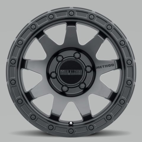 Method Race Wheels MR317 Matte Black MR31729060518 Wheels, MR317, Black, Aluminum, 20 in. x 9.00 in., 6 x 5.5 in./139.7mm, 5.710 in. Backspacing, Each