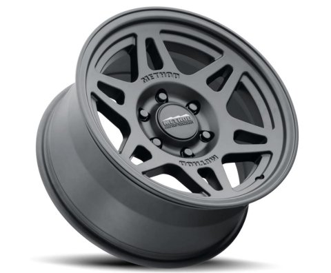 Method Race Wheels MR706 Matte Black 17x8.5 Wheel, Bead Grip, 17x8.5, +25mm Offset, 5x5, 71.5mm Centerbore, Black, Each