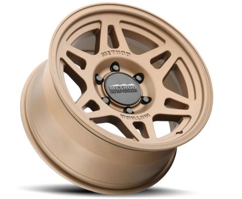 Method Race Wheels MR706 Matte Bronze 18x9 Wheel, Bead Grip, 18x9, +25mm Offset, 5x120, 72.6mm Centerbore, Bronze, Each