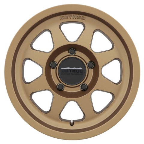 Method Race Wheels MR70177549930 Wheel, MR701 Bead Grip, 17x7.5, +30mm Offset, 5x108, 63.4mm Centerbore, Bronze