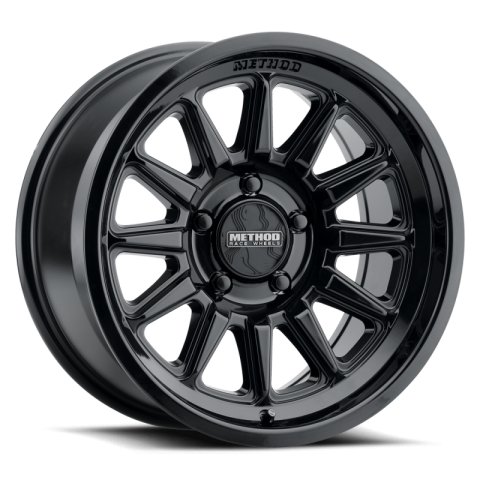 Method Race Wheels MR323 Gloss Black MR323785871300 MR323, 17x8.5, 0mm Offset, 8x170, 130.81mm Centerbore,
