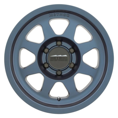 Method Race Wheels MR701 Bahia Blue MR70178560600 Wheels, Race, MR701, Aluminum, Blue, 17 in. x 8.5 in., 6 x 5.5 in./139.7mm Bolt Circle, 4.750 in. Backspace, Each