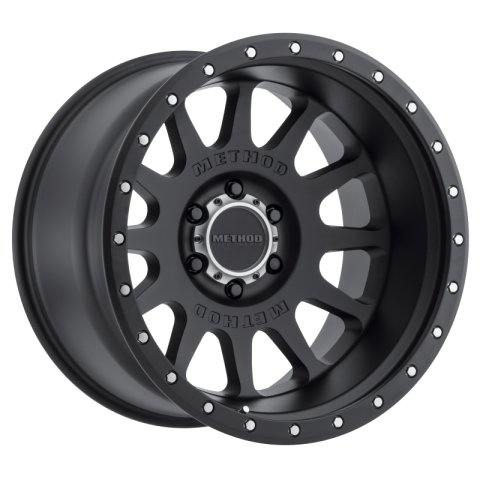Method Race Wheels MR605 NV Matte Black MR60521016524N Wheel, Race, NV, Aluminum, Black, 20 in. x 10 in., 6 x 135mm Bolt Circle, 4.55 in. Backspace, Each