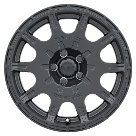 Method Race Wheels MR502 Rally VT-Spec Matte Black MR50257051515SC Wheel, VT-Spec, Aluminum, Black, 15 in. x 7 in., 5 x 100mm Bolt Circle, 4.60 in. Backspace, Each