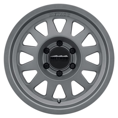 Method Race Wheels MR704 Matte Titanium MR70478516800 Wheel, Series, 17 in. x 8.5 in., 6 x 135mm, Bolt Circle, 4.75 in. Backspace, Aluminum, Matte, Titanium, Each