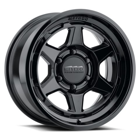 Method Race Wheels MR708785601300 MR708 Bead Grip, 17x8.5, 0mm Offset, 6x5.5, 106.25mm Centerbore, Gloss Black