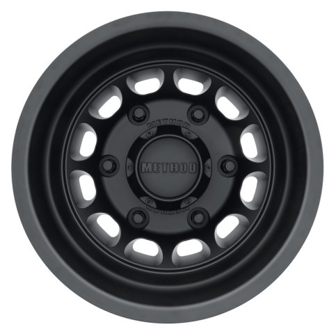 Method Race Wheels MR901 Sprinter Dually Matte Black MR901655925138N Wheel, Dually, 16 x 5.5 in., -138.00mm Offset, 6 x 205mm Bolt Pattern, Aluminum, Black, Rear, Each