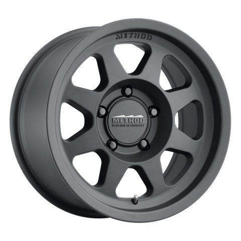 Method Race Wheels MR70177549530 Wheel, MR701 Bead Grip, 17x7.5, +30mm Offset, 5x108, 63.4mm Centerbore, Matte Black