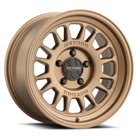 Method Race Wheels MR318 Matte Bronze MR31889088918 Wheels, MR318, Bronze, Aluminum, 18 in. x 9.00 in., 8 x 180mm Bolt Circle, 5.66 in. Backspacing, Each