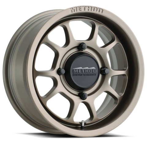 Method Race Wheels MR40957012452 MR409 Bead Grip, 15x7, 5+2/+38mm Offset, 5x4.5, 72mm Centerbore, Steel Grey