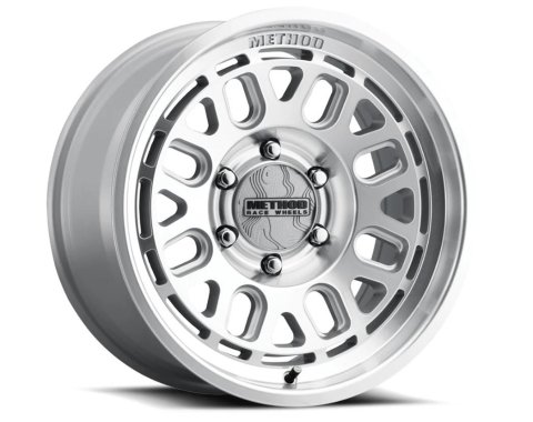 Method Race Wheels MR321 Machined Clearcoated 17x8.5 Wheels, MR321, Machined, Aluminum, 17 in. x 8.50 in., 6 x 5.5 in. Bolt Circle, 4.72 in. Backspacing, 0.00mm Offset, Each